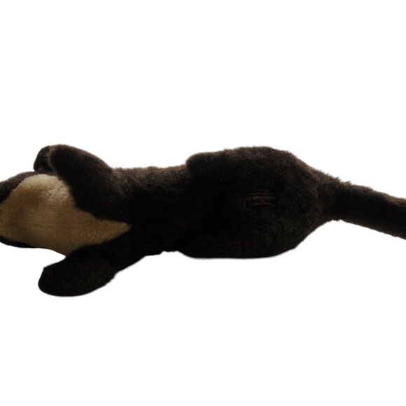 Vintage Alresford Crafts Plush Weasel Brown Mohair Ferret Stoat Handmade ENGLAND - Picture 5 of 6